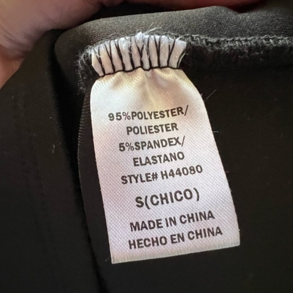 K.Jen Bodycon Black Scuba Mini Dress with Side Draping - Picture 10 of 10